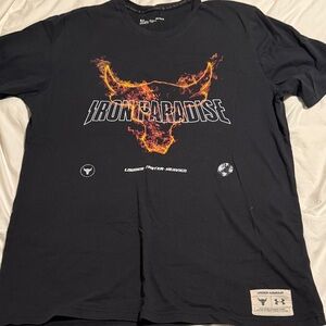Under Armour Black Iron Paradise Graphic Tee